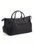 Fashion Plaid Travel Bag Men Women Duffle Weekend Bag Nylon Shoulder Bag Big Handbag Carry On