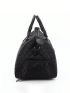 Fashion Plaid Travel Bag Men Women Duffle Weekend Bag Nylon Shoulder Bag Big Handbag Carry On