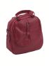 Vintage Style Shoulder Bag For Women Big Casual Tote Handbag Women Trendy Simple Crossbody