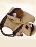 New Fashion Large Pocket Casual Women's Shoulder Cross Body Handbag Canvas Bag