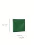 Solid Color Coin Purse Pu Minimalist Style