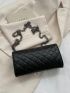 Mini Envelope Bag Studded Decor Chain Strap