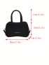 Mini Novelty Bag Black Minimalist For Daily