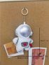 Astronaut Design Bag Charm Cute