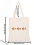 Small Shopper Bag Fish Graphic Preppy