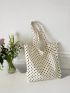 Medium Shopper Bag Polka Dot Pattern