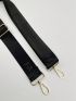 Letter Graphic Wide Adjustable Bag Strap