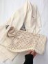 Hollow Out Design Crochet Bag Medium Vacation