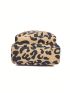 Leopard Pattern Sling Bag Mini Zipper