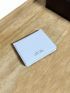 Baby Blue Small Wallet Bi-Fold Credit Card Holder For Daily