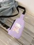 Women Fanny Bag Bear Print Bag New Fashion Waist Bag Girls Cute Purse