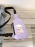 Women Fanny Bag Bear Print Bag New Fashion Waist Bag Girls Cute Purse