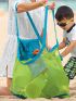 Large Capacity Beach Bag Green Vacation