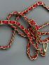 Bag Chain For Handbag Replacement Strap Red