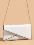 Medium Envelope Bag Solid Color Chain Strap