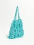 Small Crochet Bag Fringe Decor