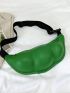 Pea Design Novelty Bag Green Adjustable Strap