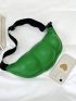 Pea Design Novelty Bag Green Adjustable Strap