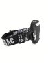 Letter Graphic Fanny Pack Zipper Waterproof Black