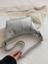 Mini Hobo Bag Metallic Pattern Funky Style