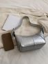 Mini Hobo Bag Metallic Pattern Funky Style