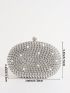 Mini Box Bag Rhinestone Glamorous