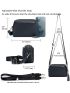 Triple Zip Small Crossbody Bag for women,Wide Strap Cell Phone Purse Shoulder Handbag Wallet with Credit Card Slots