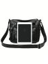 Medium Crossbody Bag Solid Color Fashion Style