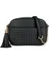 Quilted Crossbody Bags for Women - Stylish Camera Bag with Tassel - Lightweight Medium Size Shoulder Purse