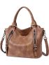 Purses for Women Vegan Leather Handbags Tote Purse Shoulder Bag Large Ladies Bags