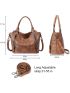 Purses for Women Vegan Leather Handbags Tote Purse Shoulder Bag Large Ladies Bags