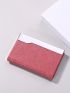 Embossed Detail Card Holder Stainless Steel