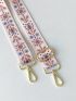 Floral Graphic Bag Strap Adjustable