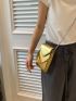 Minimalist Phone Wallet Flap Gold Funky