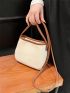 Mini Crossbody Bag Two Tone Fashion Style