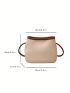 Mini Crossbody Bag Two Tone Fashion Style