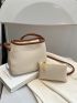 Mini Crossbody Bag Two Tone Fashion Style