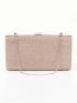 Glamorous Women Evening Bag Party Solid Banquet Bag For Ladies Wedding Clutch Handbag Shoulder Bag