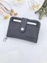 Men PU Embossed Graphic Card Holder Multi-Card Card Organizer for Storage Credit Cards