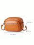 Small Square Bag Solid Color Fashion Style