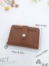 Men Embossed Graphic Card Holder