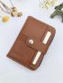 Men Embossed Graphic Card Holder