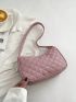 Small Hobo Bag Quilted Pattern Minimalist