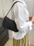 Small Hobo Bag Quilted Pattern Minimalist