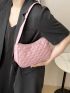 Small Hobo Bag Quilted Pattern Minimalist