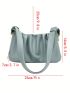 Small Ruched Bag Minimalist Adjustable Strap