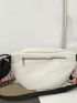 Medium Fanny Pack With Zipper Minimalist