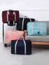 Large Capacity Trolley Luggage Shoulder Foldable Handbag For Travel Airplane Holiday Storage Bag