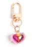 Heart Design Bag Charm For Bag Decoration