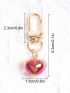 Heart Design Bag Charm For Bag Decoration